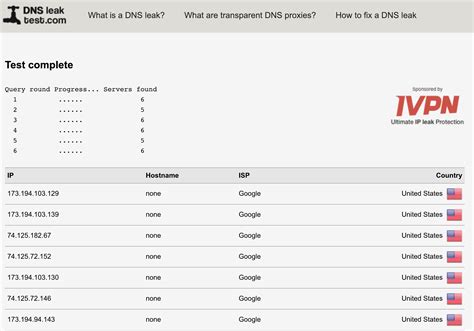 Because I have multiple VPN gateways, I have selected all of these from within the <b>Pfsense</b> <b>DNS</b> resolver, my <b>DNS</b> servers specified within <b>pfsense</b> are the two PIA <b>DNS</b> servers, but the results of the <b>DNS</b> <b>Leak</b> are not perfect. . Pfsense dns leak